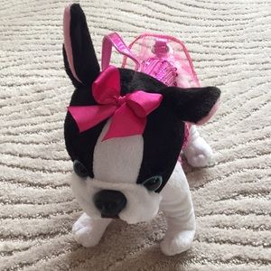 NWT Plush puppy bag!  Super-cute